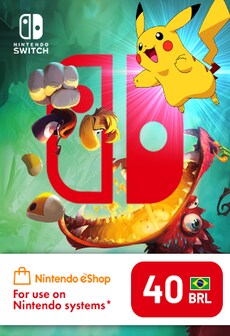 Nintendo eShop Card 40 BRL - Nintendo eShop Key - BRAZIL