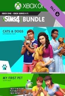 The Sims 4 Cats and Dogs Plus My First Pet Stuff Bundle (Xbox One) - Xbox Live Key - GLOBAL