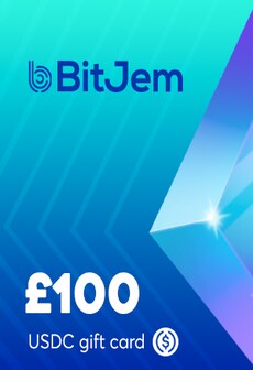BitJem Crypto Gift Card USDC 100 GBP - BitJem Key