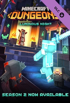 Minecraft Dungeons: Luminous Night Adventure Pass (PC) - Steam Gift - EUROPE