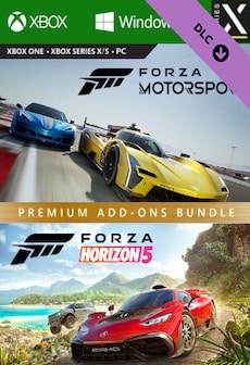 Forza Motorsport and Forza Horizon 5 Premium Add-Ons Bundle (Xbox Series X/S, PC) - Xbox Live Key - COLOMBIA