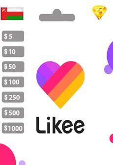 Bigo Likee Gift Card 100 USD  - Bigo Live Key  - OMAN