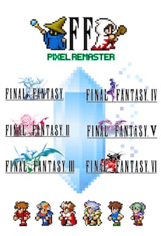 FINAL FANTASY I-VI Pixel Remaster Bundle (PC) - Steam Key - EUROPE