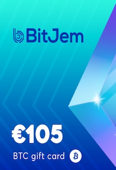 BitJem Crypto Gift Card Bitcoin 105 EUR - BitJem Key