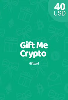 Gift Me Crypto Gift Card 40 USD - giftmecrypto Key - GLOBAL