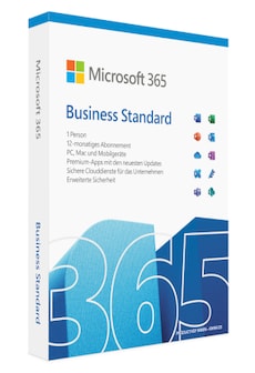 Microsoft Office 365 Business (PC, Android, Mac, iOS) - 1 User, 1 Year - Microsoft Key - GERMANY