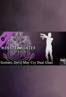 Monster Hunter: World - Gesture: Devil May Cry Dual Guns Steam Gift GLOBAL