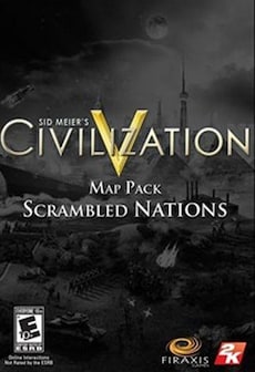 Sid Meier's Civilization V: Scrambled Nations Map Pack Steam Gift GLOBAL