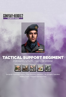 COH 2 - British Commander: Tactical Support Regiment Steam Key GLOBAL