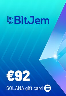 BitJem Crypto Gift Card SOL 92 EUR - BitJem Key