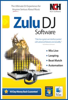 NCH: Zulu DJ | Master's Edition (PC) (1 Device, Lifetime) - NCH Key - GLOBAL