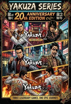 Yakuza Series - 20th Anniversary Bundle (PC) - Steam Key - EUROPE