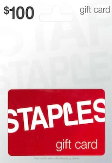 Staples Gift Card 100 USD - Staples Key - UNITED STATES
