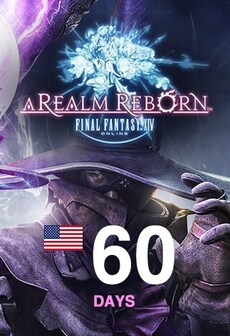 Final Fantasy XIV: A Realm Reborn Time Card 60 Days Mog Station NORTH AMERICA