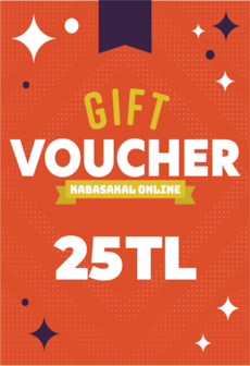 Kabasakal Gift Voucher 25 TRY - Kabasakal Key - GLOBAL