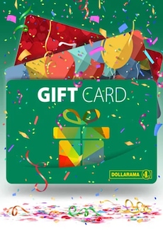 Dollarama Gift Card 50 CAD - Dollarama Key - CANADA