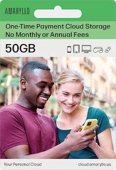 Amaryllo Cloud One-Time Payment  Gift Card 50 GB - Amaryllo Key - GLOBAL