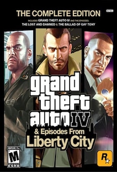 Grand Theft Auto IV Complete Edition PC - Rockstar Key - GLOBAL (ENG ONLY)