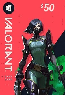VALORANT Gift Card 50 USD - Riot Key - LATAM