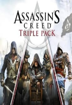 Assassin's Creed Triple Pack: Black Flag, Unity, Syndicate Xbox Live Xbox One Key EUROPE