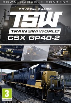 Train Sim World: CSX GP40-2 Loco Add-On (PC) - Steam Key - GLOBAL