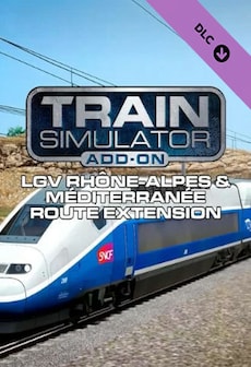 Train Simulator: LGV Rhône-Alpes & Méditerranée Route Extension Add-On (PC) - Steam Gift - GLOBAL