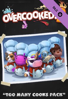 Overcooked! 2 - Too Many Cooks Pack (PC) - Steam Gift - GLOBAL