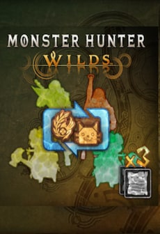 Monster Hunter Wilds - Character & Palico Edit Voucher: Three-Voucher Pack (PC) - Steam Gift - GLOBAL