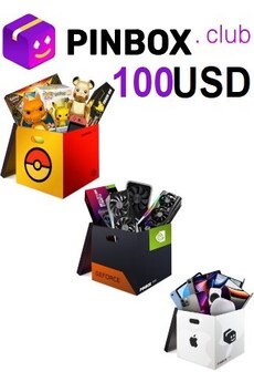 Pinbox Club Gift Card 100 USD - PinBoxClub Key - GLOBAL