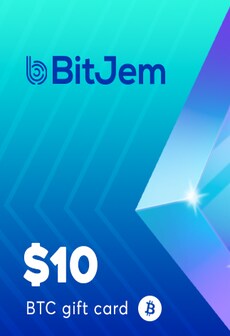 BitJem Crypto Gift Card Bitcoin 10 USD - BitJem Key