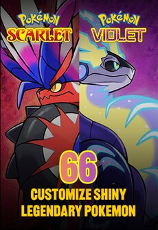 Pokémon Scarlet/Violet Customize Shiny Legendary Pokemon x66 - BillStore - GLOBAL