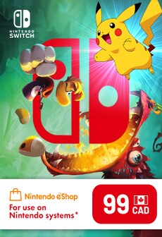 Nintendo eShop Card 99 CAD - Nintendo eShop Key - CANADA