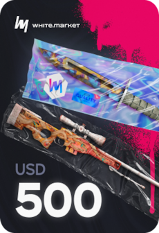 WhiteMarket Top Up Card 500 USD - WhiteMarket Key - GLOBAL