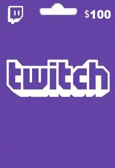 Twitch Gift Card 100 EUR - twitch Key - EUROPE