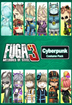 Fuga: Melodies of Steel 3 - Cyberpunk Costume Pack (PC) - Steam Key - GLOBAL