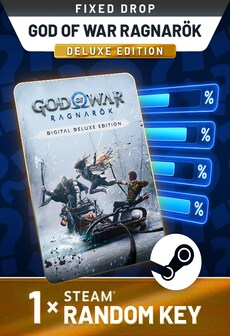 Fixed Drop of God Of War Ragnarök Deluxe Edition 1 Key (PC) - Random Steam Key - GLOBAL