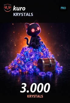 Kuro AI Gift Card 3000 Krystals - KuroAI Key - GLOBAL