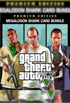 Grand Theft Auto V: Premium Online Edition & Megalodon Shark Card Bundle | 16 000 000 USD Bundle (PC) - Rockstar Key - GLOBAL