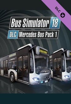 Bus Simulator 18 - Mercedes-Benz Bus Pack 1 (PC) - Steam Key - EUROPE