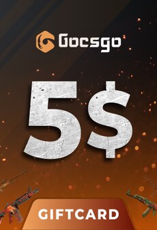 Gocsgo Gift Card 5 USD  - GoCsGo Key  - GLOBAL
