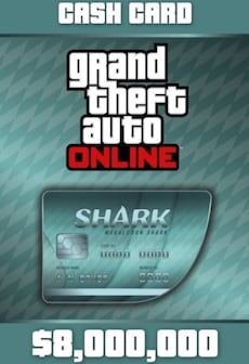 Grand Theft Auto Online: Megalodon Shark Cash Card (PC) 8000000 - Rockstar Key - BRAZIL