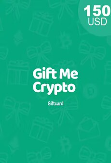 Gift Me Crypto Gift Card 150 USD - giftmecrypto Key - GLOBAL