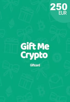 Gift Me Crypto Gift Card 250 EUR - giftmecrypto Key - GLOBAL