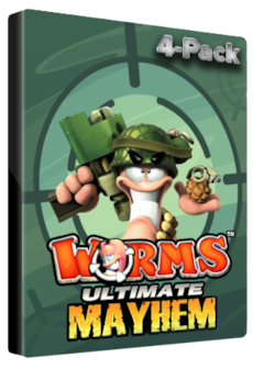 Worms: Ultimate Mayhem 4-Pack Steam Key GLOBAL