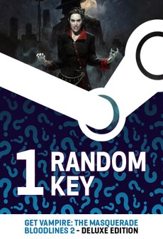 Try to Get Vampire: The Masquerade - Bloodlines 2 - Random Deluxe Edition  1 Key (PC) - Steam Key - GLOBAL