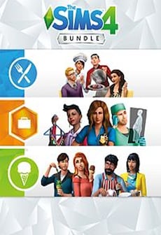 The Sims 4 Bundle - Get to Work, Dine Out, Cool Kitchen Stuff Xbox One - Xbox Live Key - (UNITED STATES)