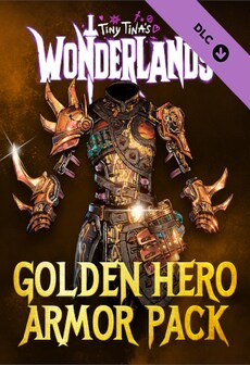 Tiny Tina's Wonderlands: Golden Hero Armor Pack (PC) - Steam Key - GLOBAL