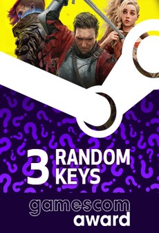 GAMESCOM Awards Random 3 Keys (PC) - Steam Key - GLOBAL