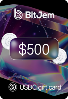 BitJem Crypto Gift Card USDC 500 USD - BitJem Key
