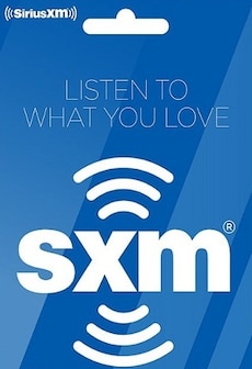 SiriusXM Gift Card 50 USD  - SiriusXM Key  - UNITED STATES